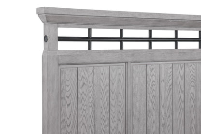 Beckett - Queen 5 Piece Bedroom Set - Greige