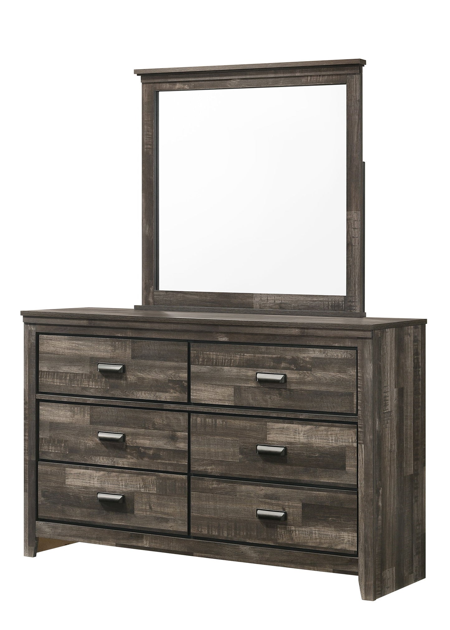Carter - Queen 4 Piece Bedroom Set - Brown