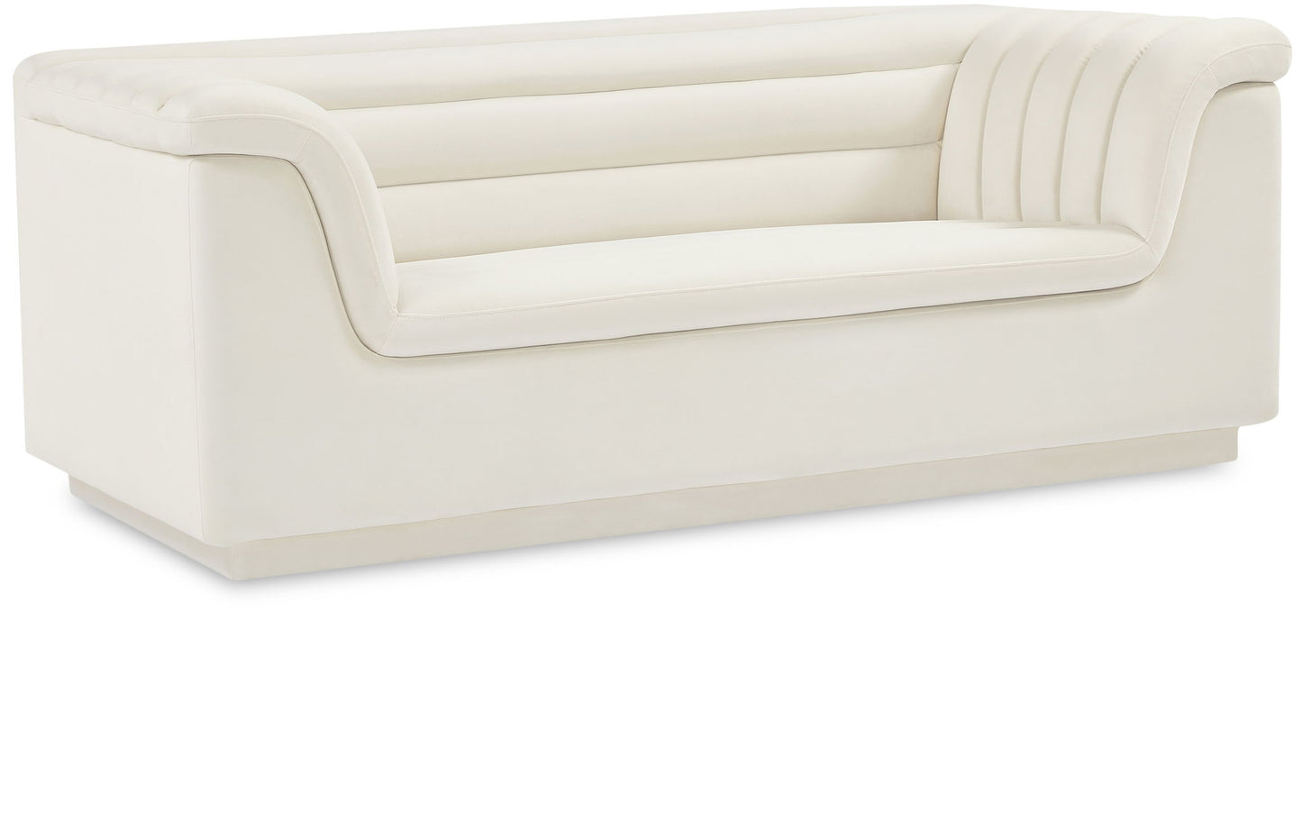 Cascade - Velvet Loveseat