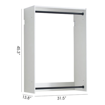 Devi - Wall Mounted Closet System, Modular Units