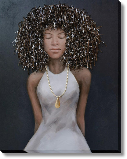 Serene Halo - 36" x 48" Framed Wall Art