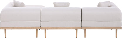 Laguna - 4 Piece 106.5" Upholstered Outdoor Patio Modular Sectional