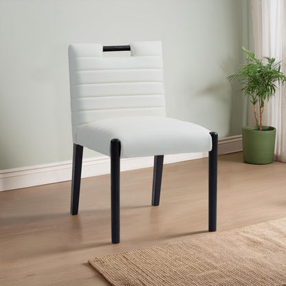 Aimee - Dining Side Chair (Set of 2) - Black Legs