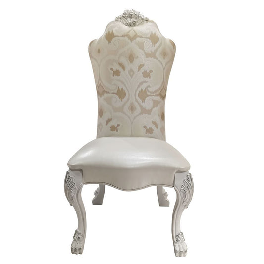 Dresden - Side Chair (Set of 2) - Fabric & Bone White