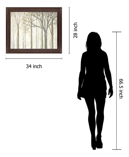 Whispering Branches - 28" x 34" Framed Wall Art