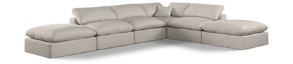 Comfy - 6 Piece Linen Modular Sectional