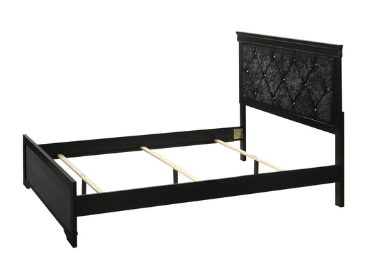 Amalia - Queen Bed - Black