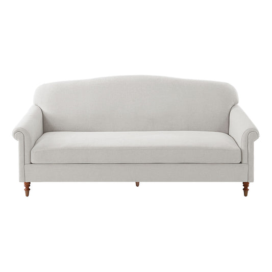 Loveseat Sofa, 2 Seater Couch With Rolled Arms