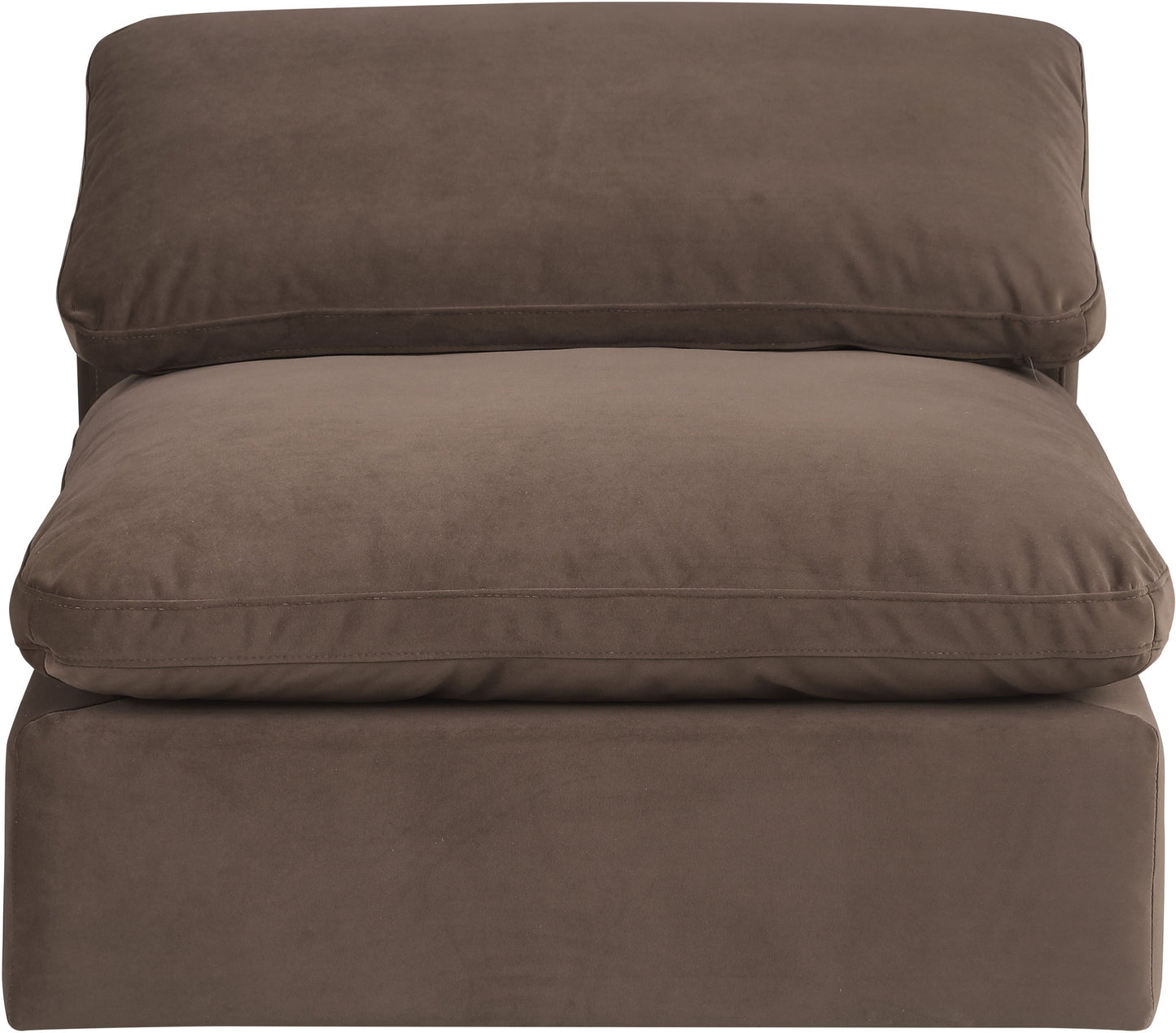 Comfy - Velvet Armless Chair