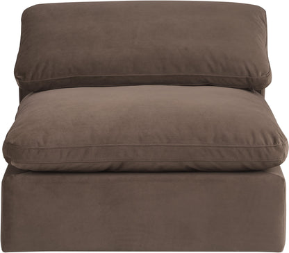 Comfy - Velvet Armless Chair