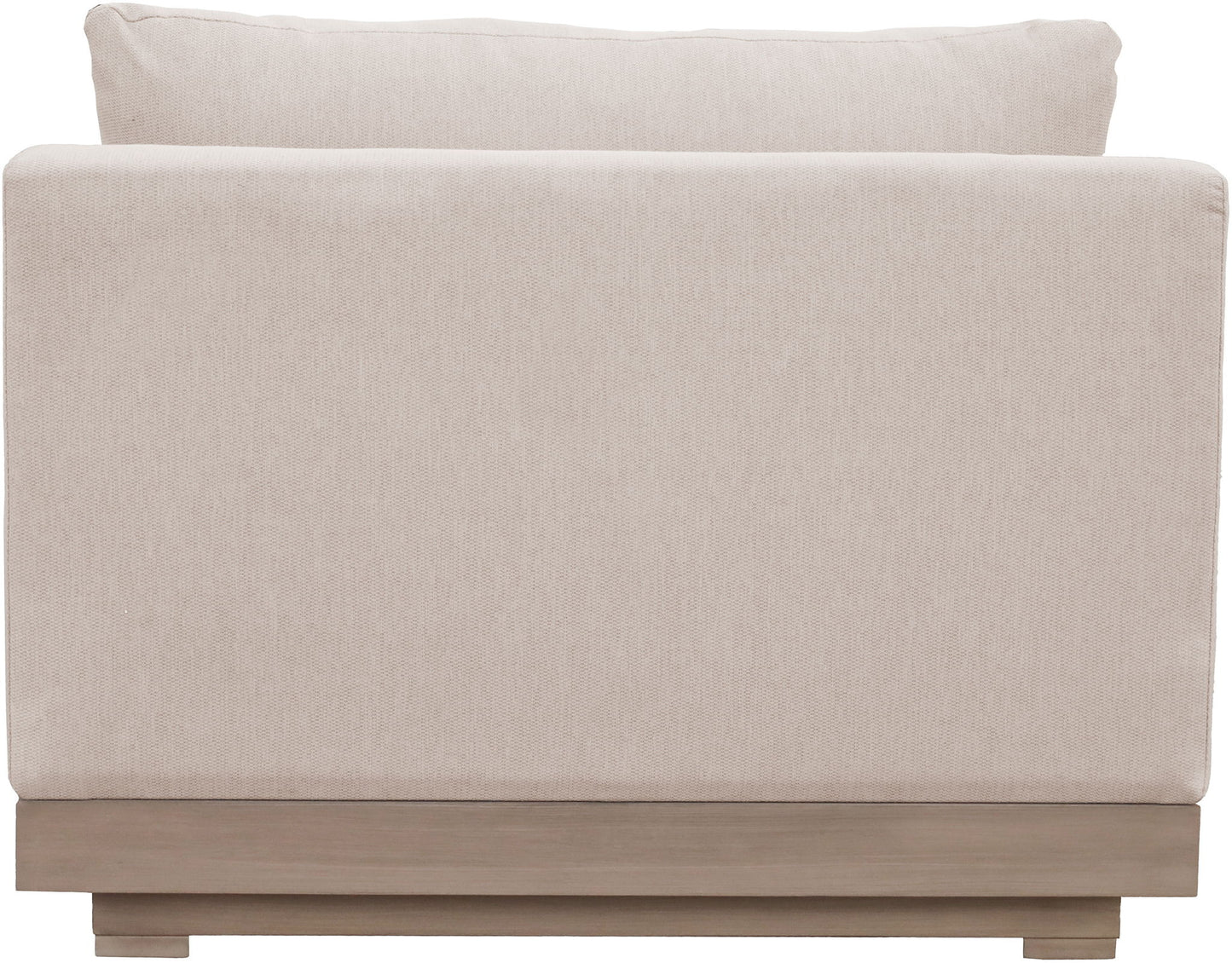 Solace - Olefin Performance Fabric Outdoor Patio Modular Armless Chair
