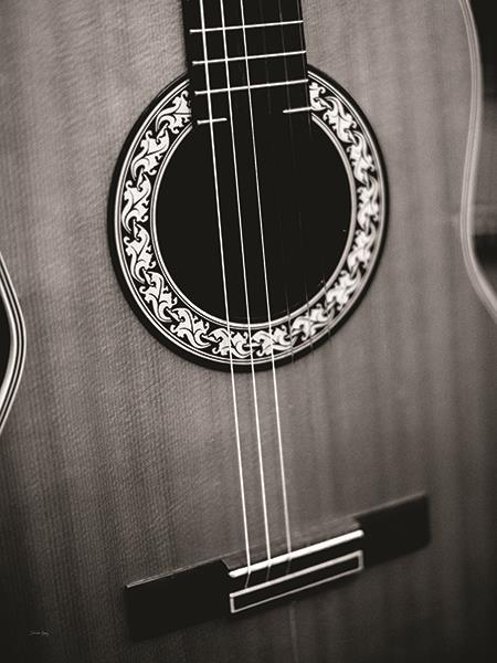Guitar Dreams By Jennifer Rigsby (Framed) - Gray