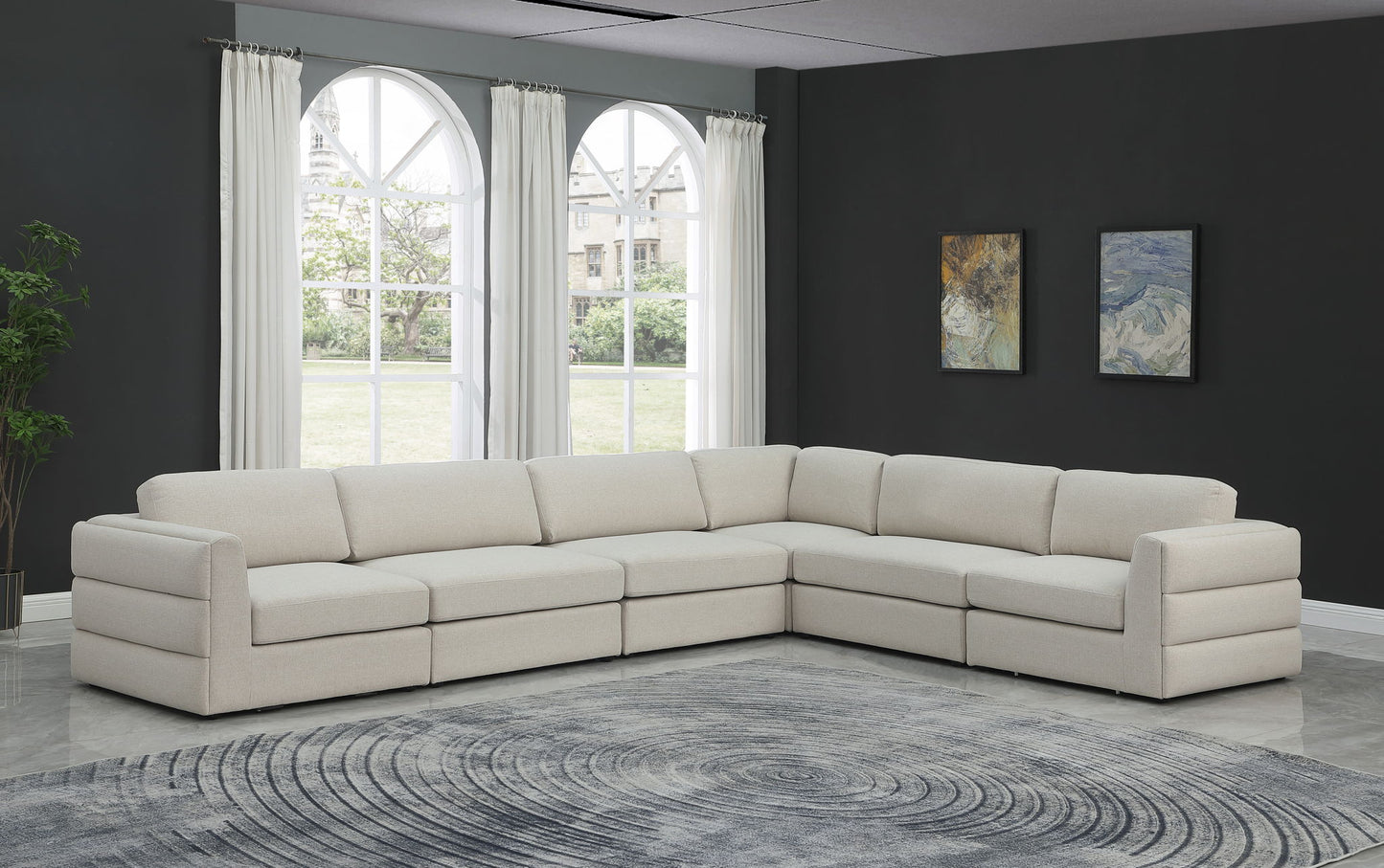 Beckham - 6 Piece Modular Corner Sectional