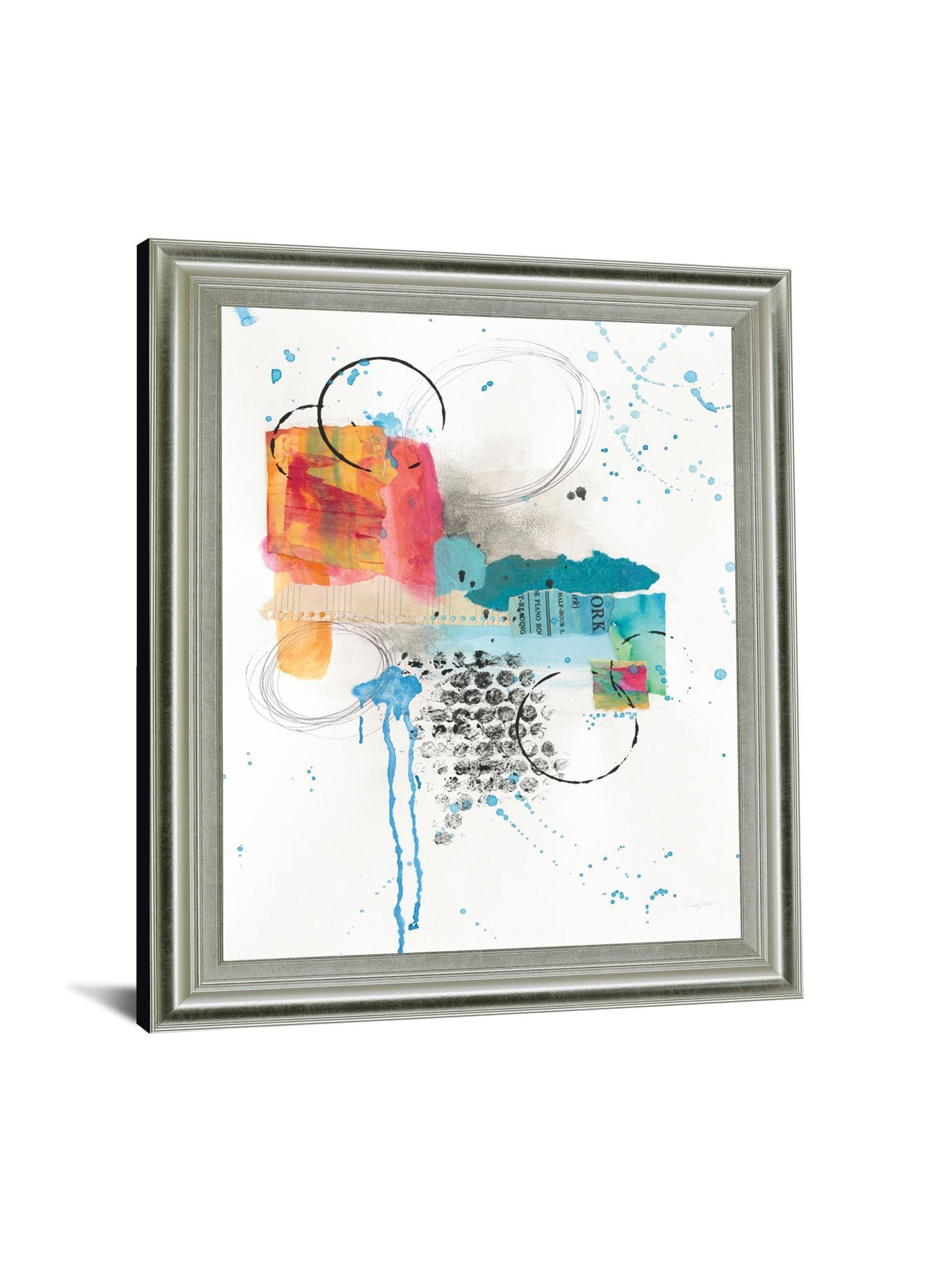 Urban Splash - 28" x 34" Framed Wall Art