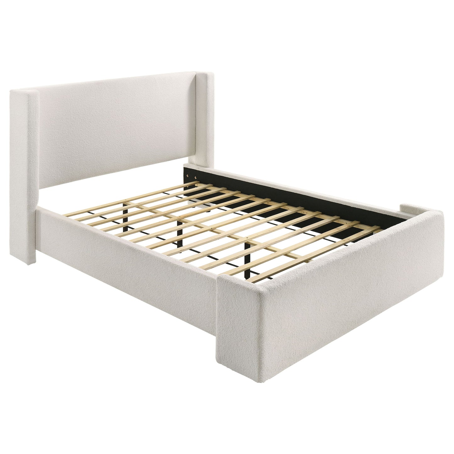 Froberg - Platform Bed With Wingback Headboard