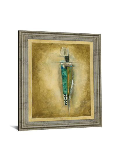 Golden Echo - 28" x 34" Framed Wall Art