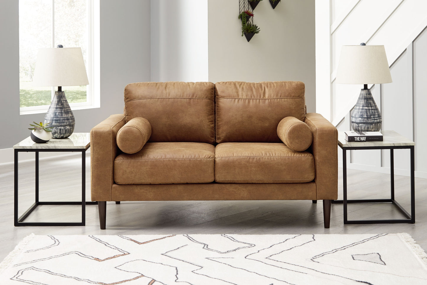 Telora - Loveseat - Caramel