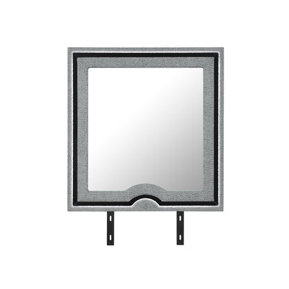 Isaiah - Mirror With Upholstered Frame And LED Lighting