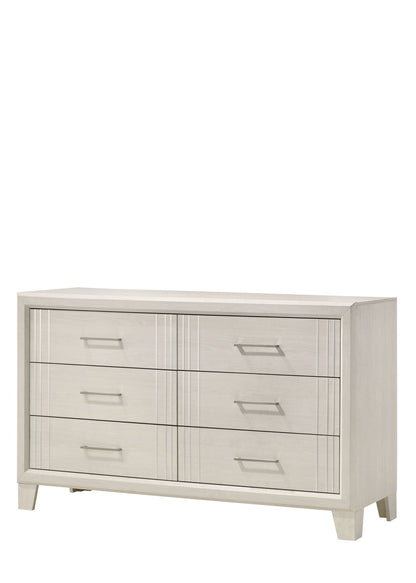 Charlie - King 4 Piece Bedroom Set - White