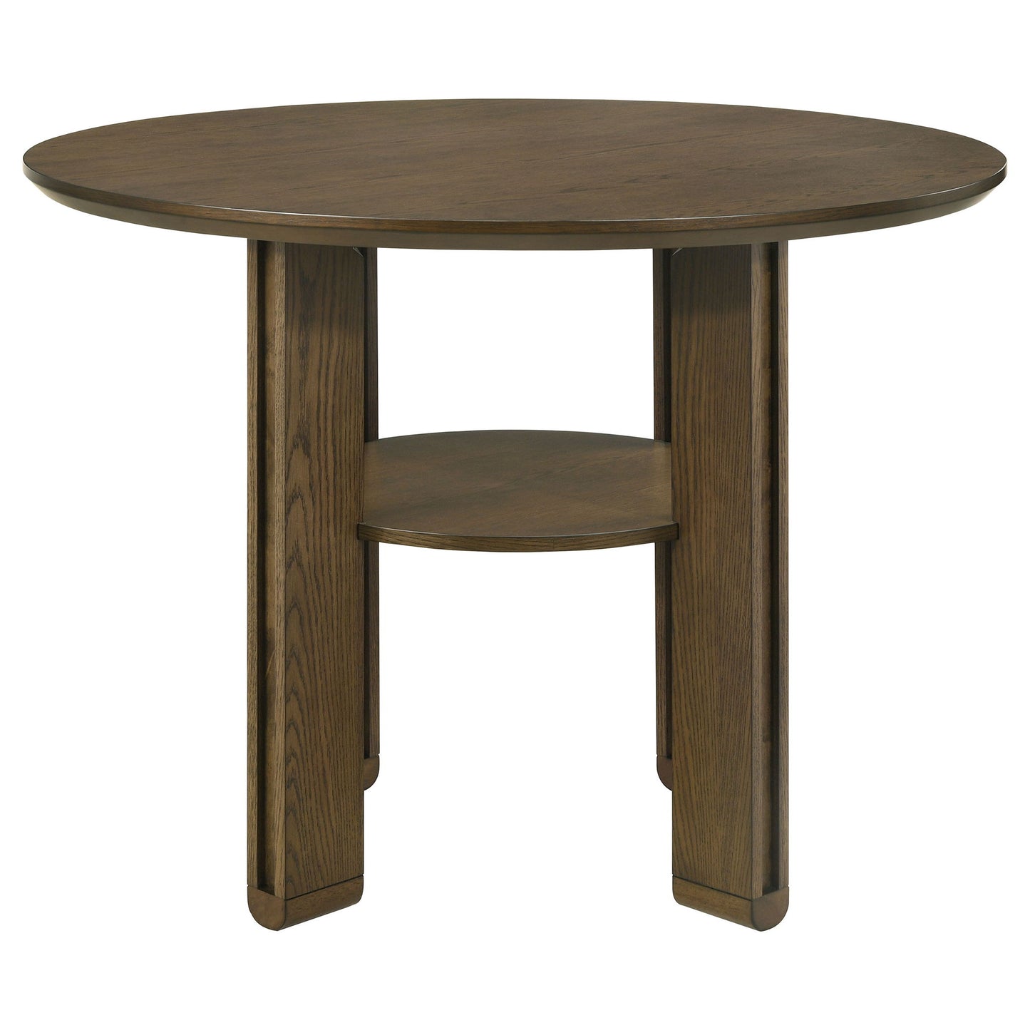 Crispin - Round Counter Height Dining Table - Brown