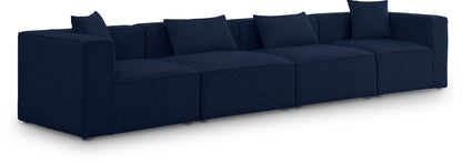 Cube - Linen Modular 4 Seat Sofa