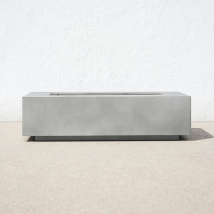 Modern Concrete Design Propane Outdoor Fire Pit Table