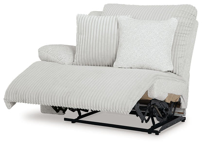 Top Tier - Laf Zero Wall Power Recliner - Alloy