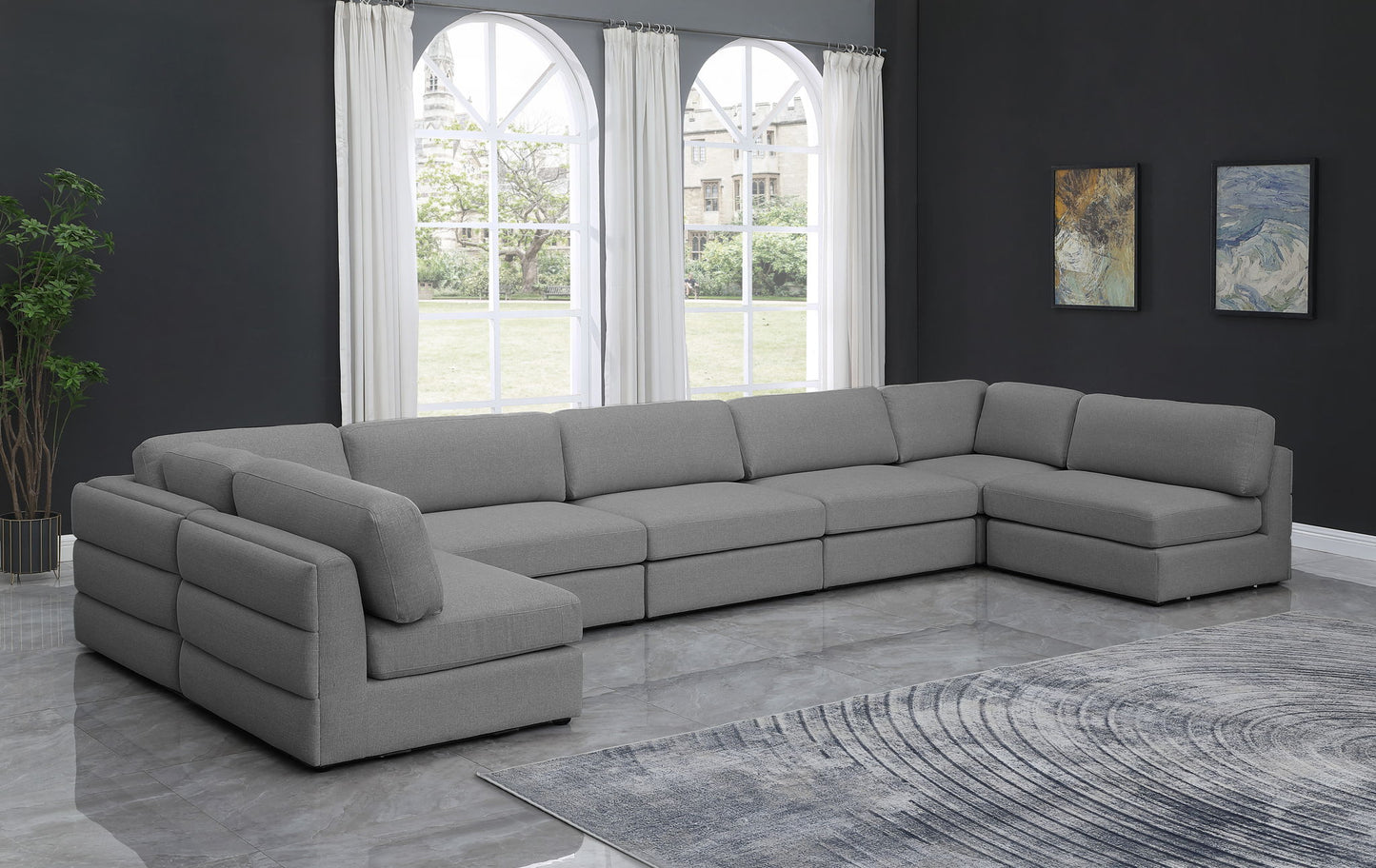 Beckham - 7 Piece Modular Sectional