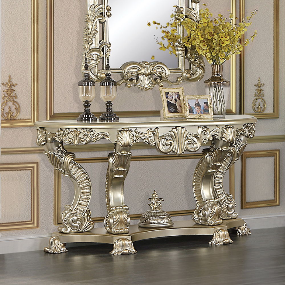 Sorina - Sofa Table - Antique Gold