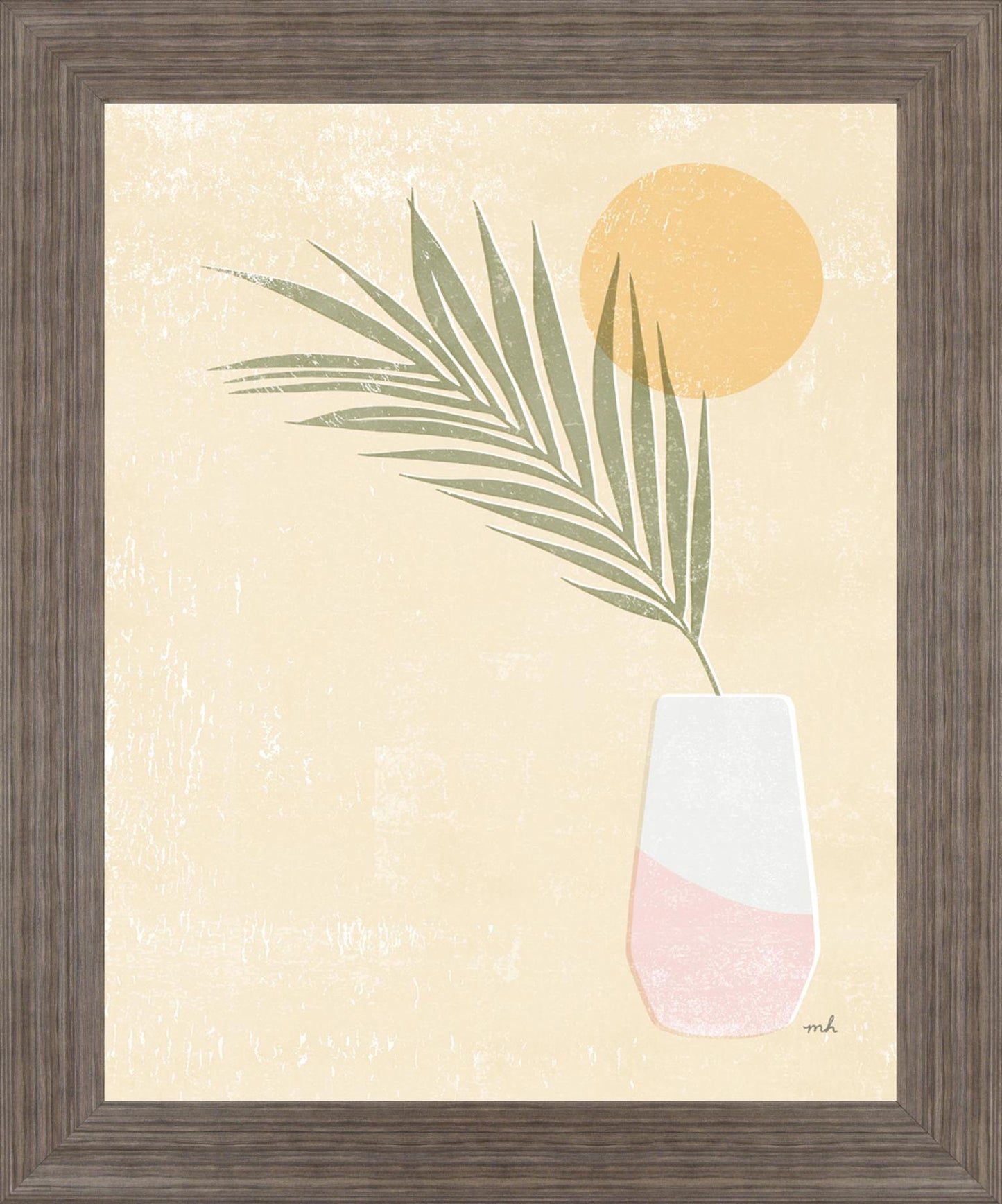 Palm Serenity - 28" x 34" Framed Wall Art