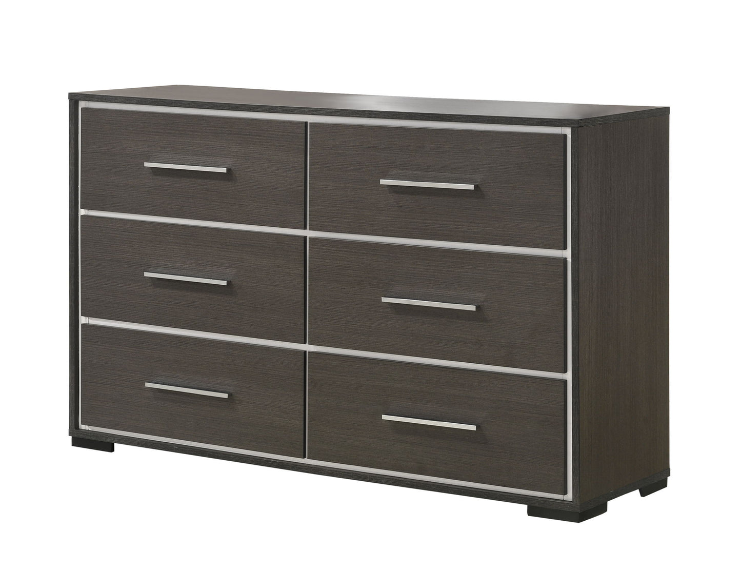 Sharpe - King 5 Piece Bedroom Set - Dark Gray