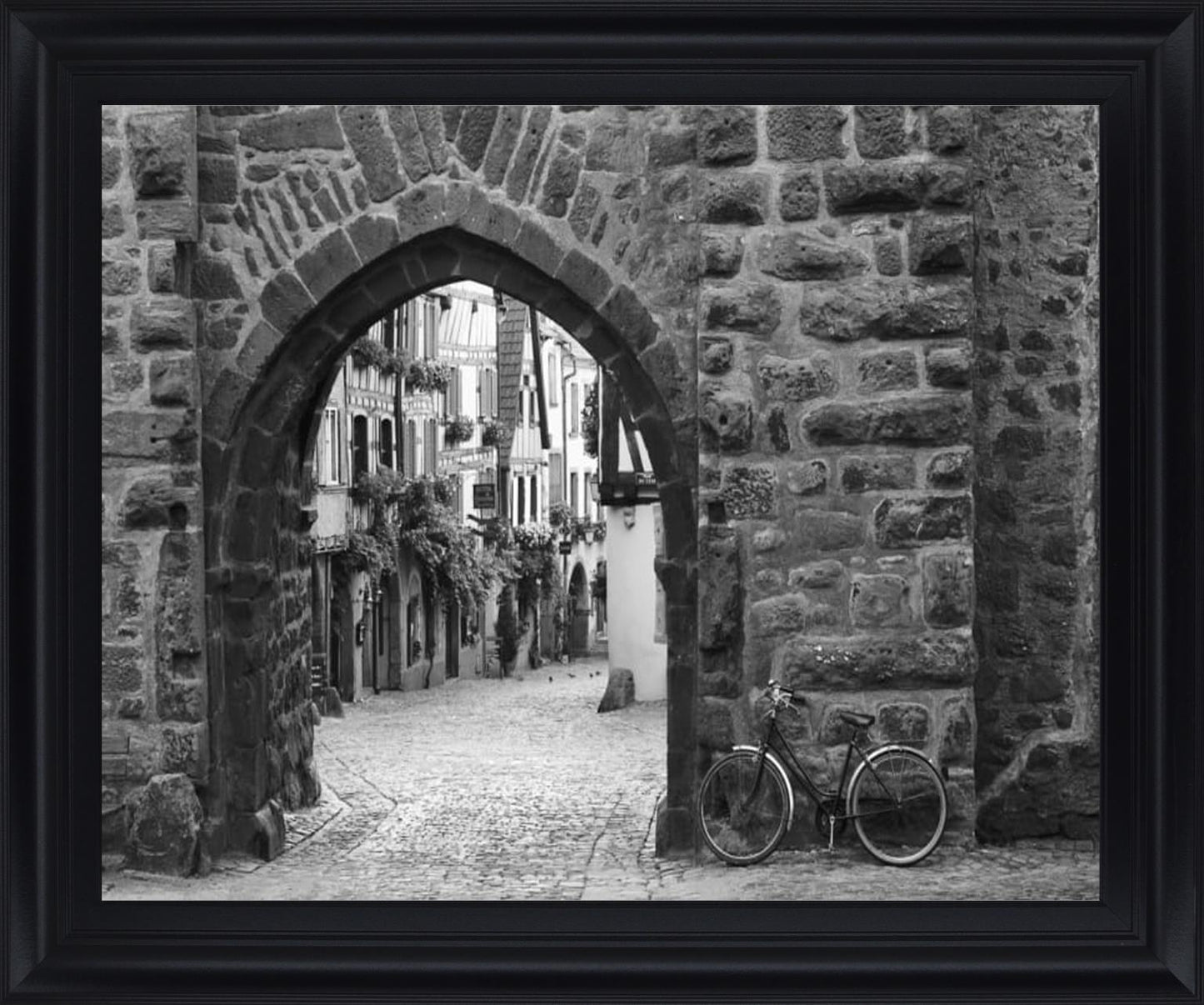 Quiet Passageway - 28" x 34" Framed Wall Art