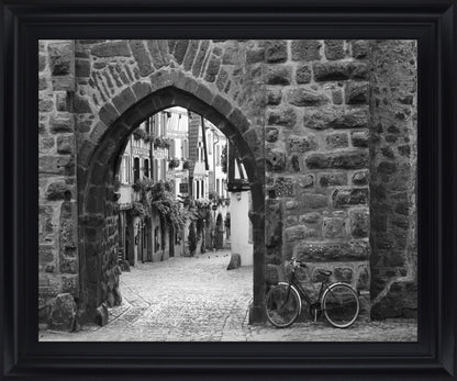 Quiet Passageway - 28" x 34" Framed Wall Art