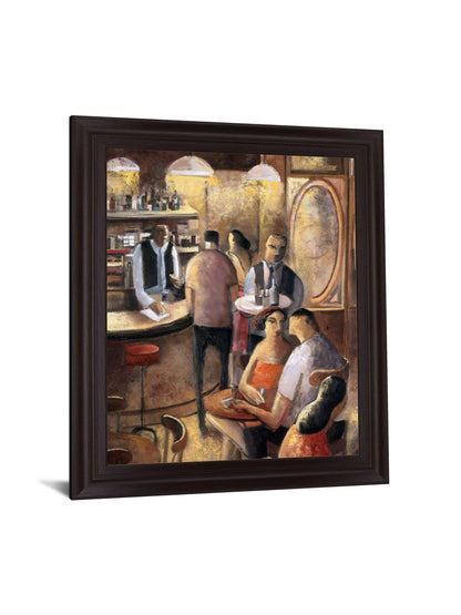 Evening Rendezvous - 28" x 34" Framed Wall Art