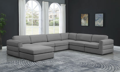 Beckham - 7 Piece Modular Sectional With Chaise