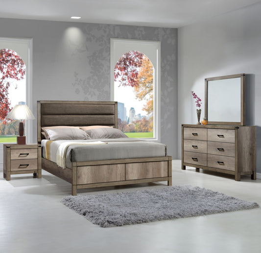 Matteo - Queen 4 Piece Bedroom Set - Brown