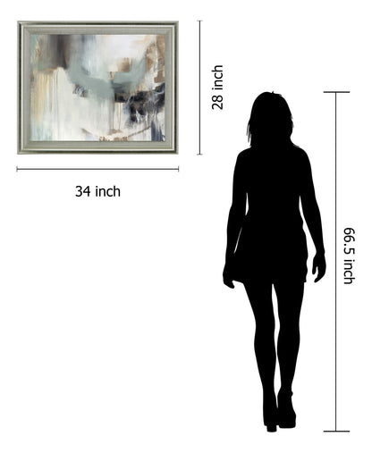 Misty Veil - 28" x 34" Framed Wall Art