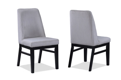 Hadley - 5 Piece Dining Room Set - Light Gray