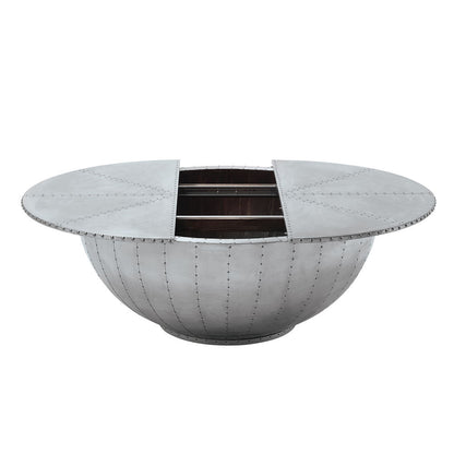 Brancaster - 17" Coffee Table - Aluminum