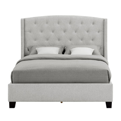 Eva - King Bed - Dove