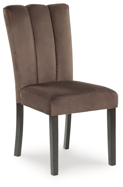 Jeshina - Dining Upholstered Side Chair (Set of 2) - Mocha