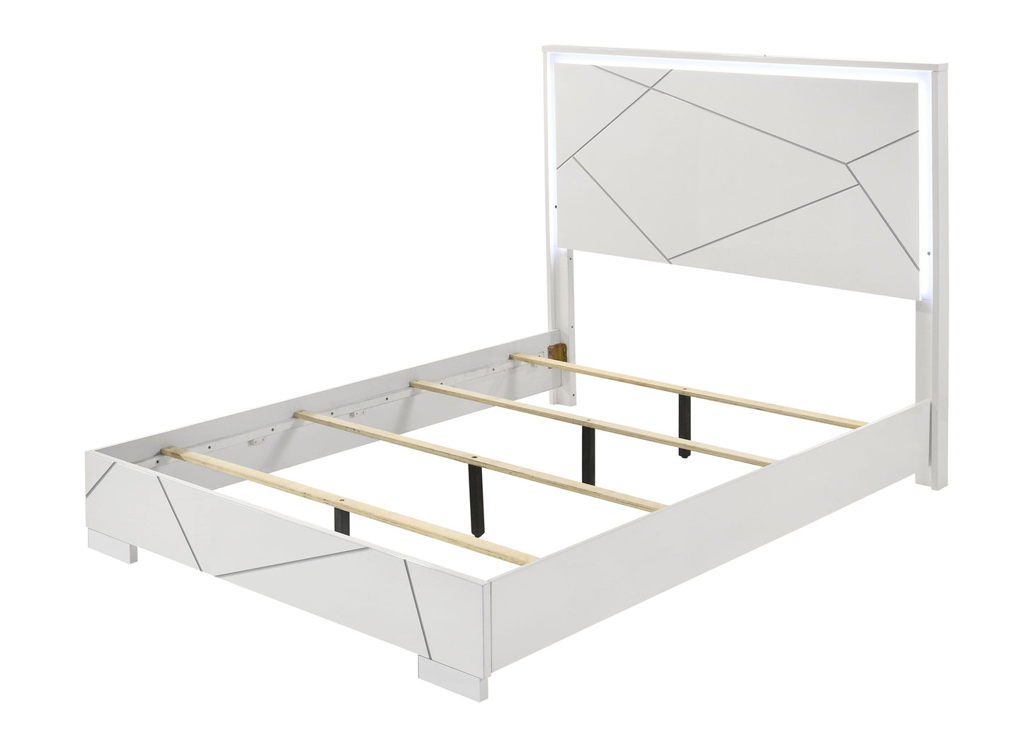 Ayla - Queen Bed - White