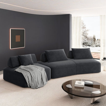Modern Luxury Oversized Modular Sectional Sofa Set