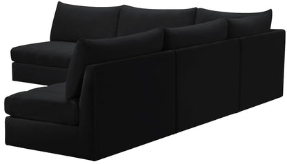 Jacob - Modular Corner Armless Sectional 5 Piece