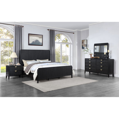 Ennis - 4 Piece Queen Bedroom Set - Black
