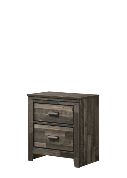 Carter - Queen 5 Piece Bedroom Set - Brown