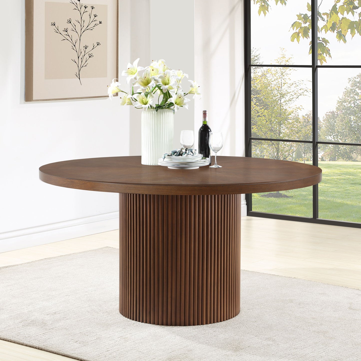 Belinda - Oak Veneer Table