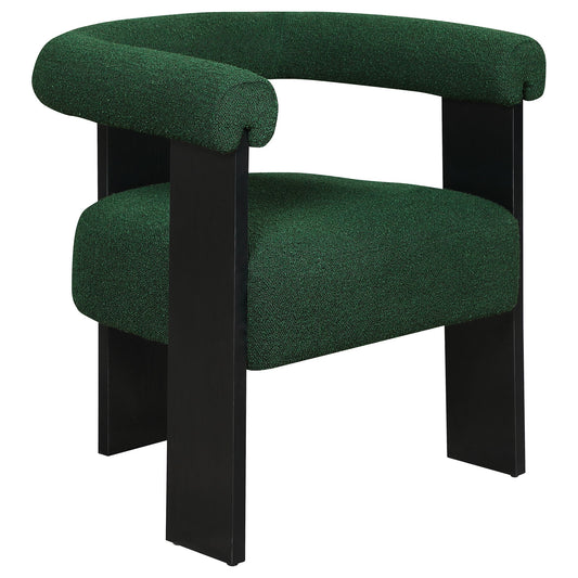 Slater - Upholstered Accent Side Chair - Green