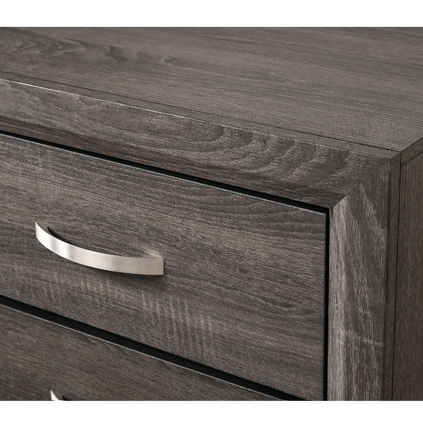 Contemporary 5 Drawer Tall Chest