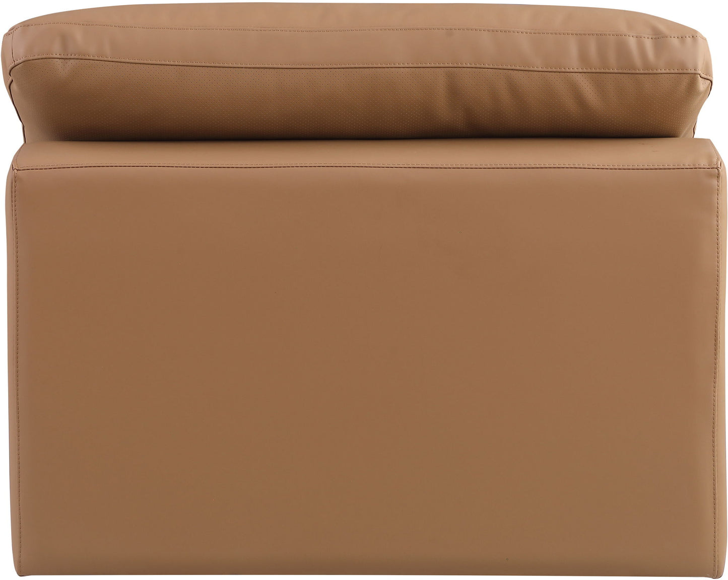Comfy - Faux Leather Armless Chair